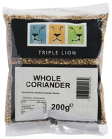 Elite. Triple Lion Whole coriander Seeds  200g