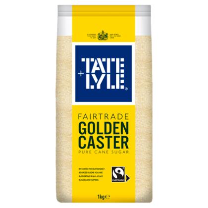 Elite. Tate & Lyle Fairtrade Golden Caster Sugar  1kg