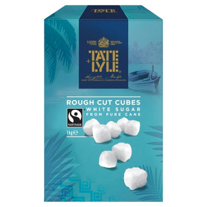 Elite. Tate & Lyle Fairtrade Rough White Sugar Cubes  1kg