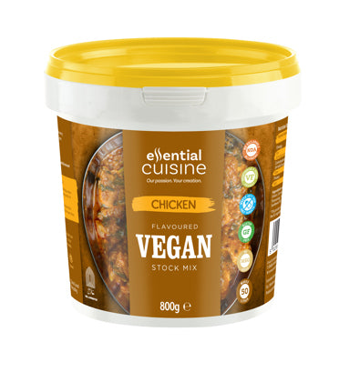 Elite. Chicken Flavoured Stock Essential Vegan  800g