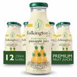 Elite. Folkingtons Pineapple Juice  12x250ml