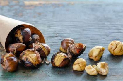 Elite. Whole Cooked chestnuts Vac Pack  500g