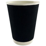 Elite. Black Ripple Cup 16oz  x500