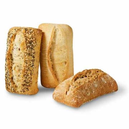Elite. Bridor Mixed Rectangular Bread Roll Selection  x120