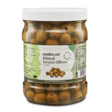 Elite. Cooks & Co Green Pitted Olives  1kg