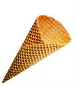 Elite. Tall Plain Waffle Cone  x135