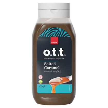 Elite. Salted Caramel Topping OTT Macphie 500g