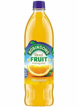 Elite. Robinsons No Added Sugar Orange Squash  12x1 litre