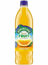 Elite. Robinsons No Added Sugar Orange Squash  12x1 litre