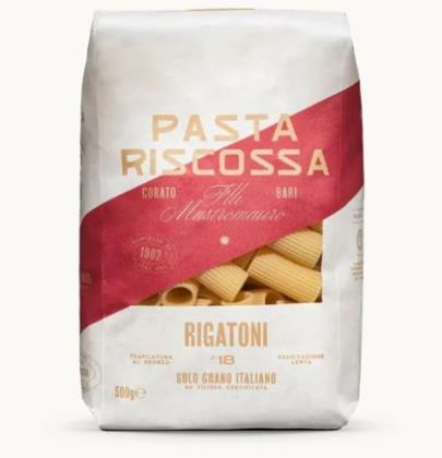 Elite. Ricossa Premium Rigatoni  500g