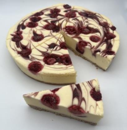 Elite. Mademoiselle Raspberry White Chocolate Cheescake  12ptn x1