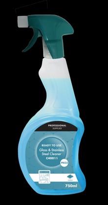Elite. Glass & stainless Steel Cleaner  750ml
