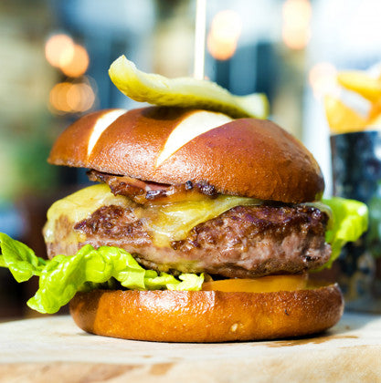 Elite. Pretzel Burger Bun Sliced  42x80g