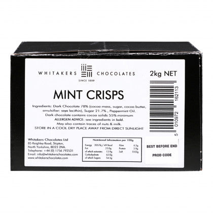 Elite. Whitakers Mint Crisps 2kg
