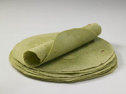 Elite. Santa Maria Spinach Tortilla Wraps 10"  1x50SGL