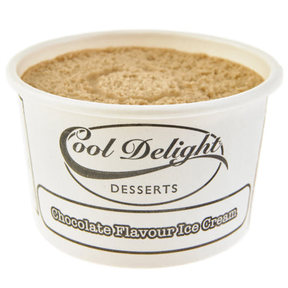 Elite. Cooldelight Frozen Chocolate Ice Cream Tubs  60 x 80ML