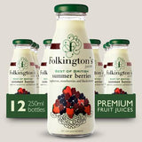 Elite. Folkingtons Summer Berry Juice  12x250ml
