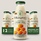 Elite. Folkingtons Mango Juice  12x250ml