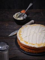 Elite. Caterfood Select Carrot Cake with Orange Frosting  14PTN  1 x 1 Each