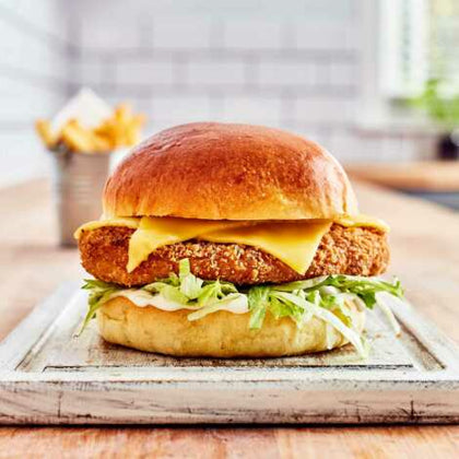 Elite. Quorn Frozen Vegan Buttermilk Style Chicken Burger  2Kg