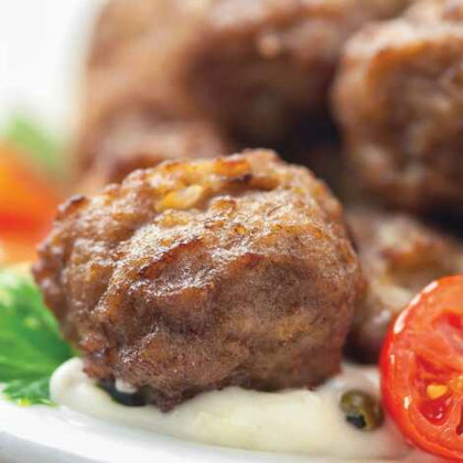 Elite. UK Foodhall Frozen Gluten Free Pork & Carrot Meatballs  1 x 4KG