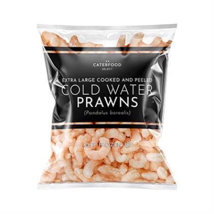 Elite. Caterfood Prawns 150/250 (8-12% Glaze - 1.76KG Net)  2KG
