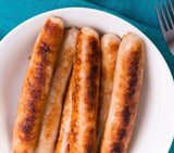 Elite. Caterfood Basics Catering Pork Sausages 4's (Appx. 40)  1 x 4.5KG