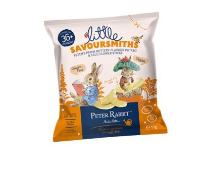 Elite. Little Savoursmiths Peter Patch  Buttery Potato & Cauliflower Sticks 11g 10SGL