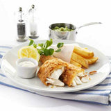 Elite. Three Oceans Frozen MSC Breaded Haddock Fillets 110-140G  1 x 24SGL