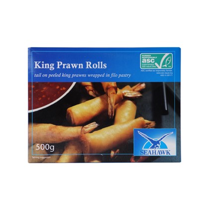 Elite. Filo King Prawns  500G
