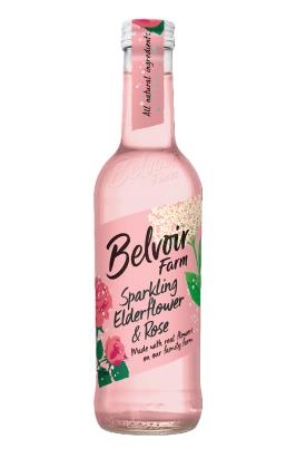 Elite. Belvoir Elderflower & Rose  12x275ml