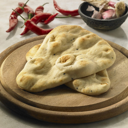 Elite. Baked Earth Frozen Mini Tear Drop Nann Bread  40x65g