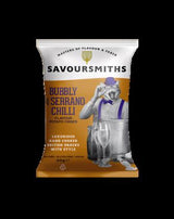 Elite. Savoursmiths Bubbly & Serrano Chilli Crisps  24x40g