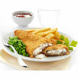 Elite. Three Oceans Frozen MSC Breaded Cod Fillets 110-140G  1 x 24SGL