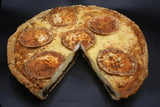 Elite. Baked Goats Cheese and Onion Quiche  11" 2KG  1 x 2KG