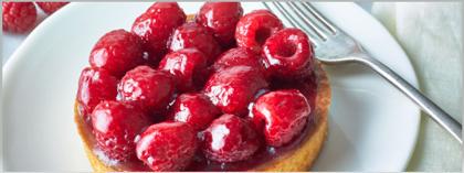 Elite. Brioche Pasquier Raspberry Tartlettes  1 x 30SGL