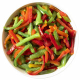 Elite. Darta Green And Red Sliced Peppers  1KG