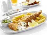 Elite. Cod Fillets Battered MSC 80-110G x 30   1 x 3.47KG