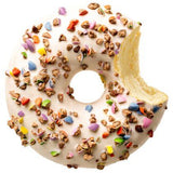 Elite. Donut Worry Be Happy Crushed Candy White Donuts  48x57g