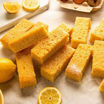 Elite. Lemon Drizzle Traycake 18PTN Peck and Strong  1 x 1SGL