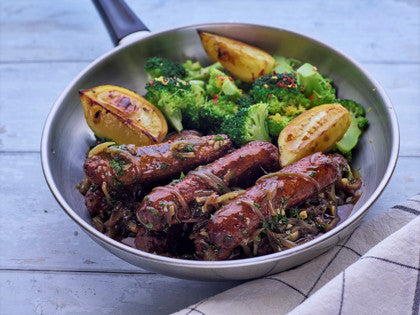 Elite. Katerveg Frozen Vegan Sausages  40 x 50g
