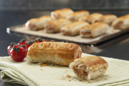 Elite. Katerveg Frozen Unbaked Vegan Sausage Rolls  48 x 65G