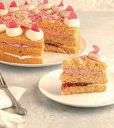 Elite. Handmade Speciality White Chocolate Strawberry & Rose Cake  14PTN 1 x 1 Each