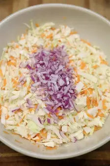 Elite. Coleslaw Mix 1Kg  With Red Onion