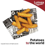 Elite. Lutosa Chips X-Tra Crispy Pub Chip  18x18mm   4x2.5kg