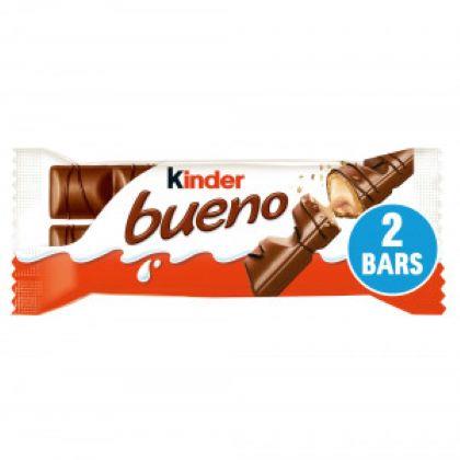 Elite. Kinder Bueno Milk Chocolate Bar 30x43g
