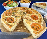 Elite. RCF Tomato and Basil Quiche 10" (CF*)  1 x 1.3KG