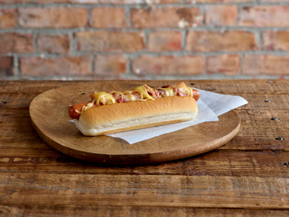Elite.Hot Dog Roll Top Slice  8.5'' Vegan