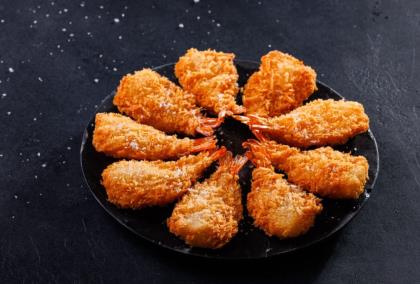 Elite. Breaded Butterfly King Prawns  500G