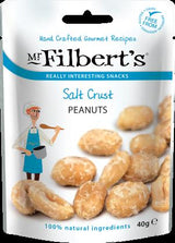 Elite. Mr Filberts Salt Crusted Peanuts 20x40g